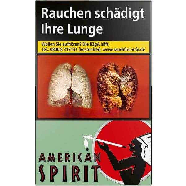American Spirit Grün Zigaretten Packung kaufen